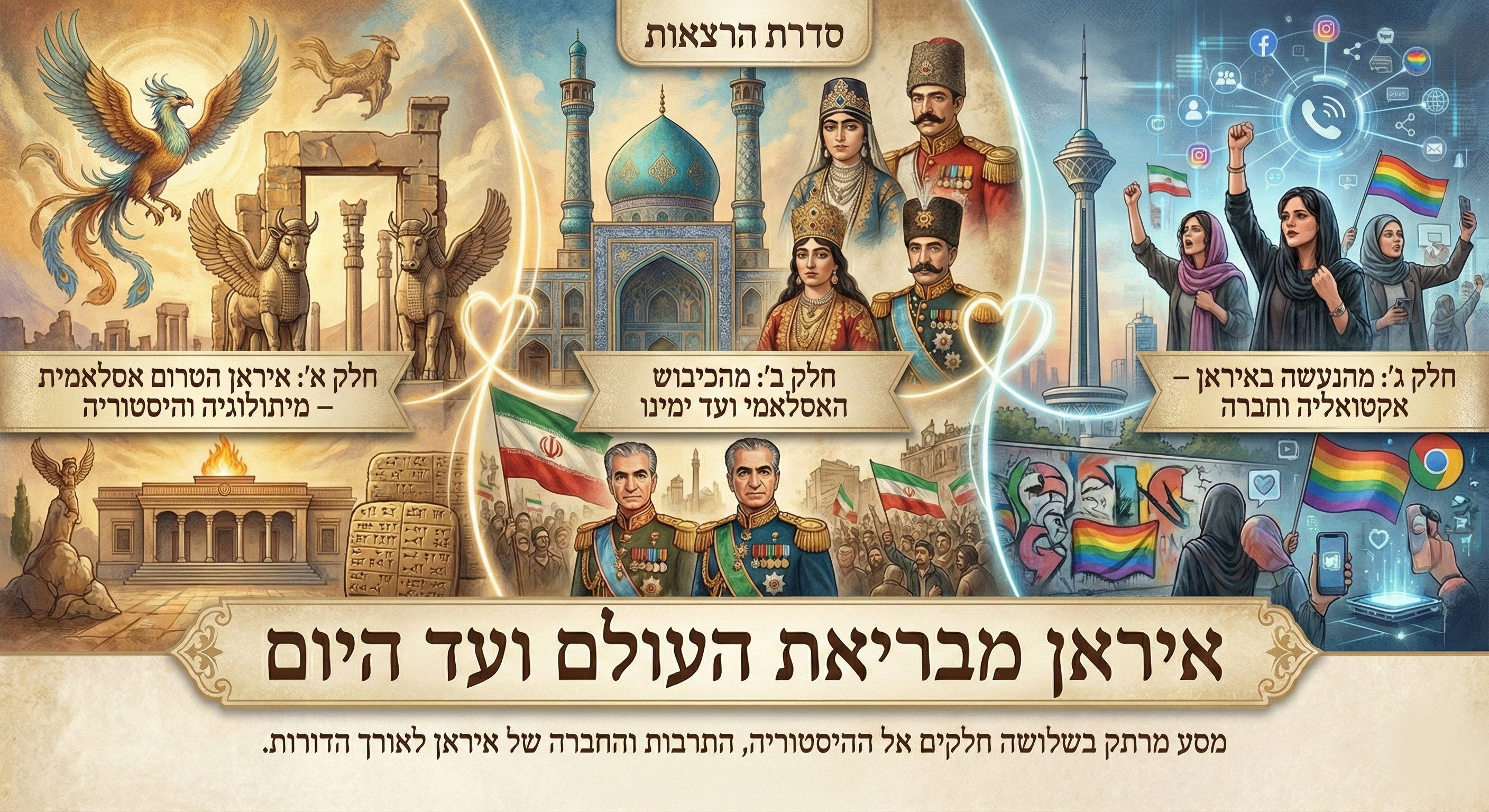 איראן מבריאת העולם ועד היום